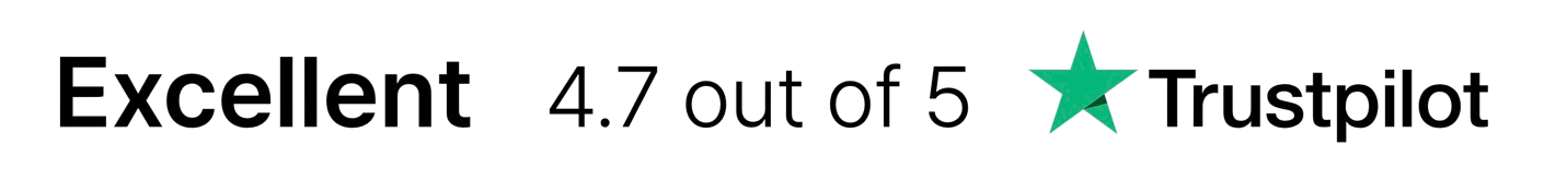 Excellent — 4,7 sur 5 sur Trustpilot